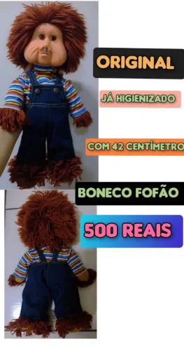 Boneco Fofão ( higienizado impecável)