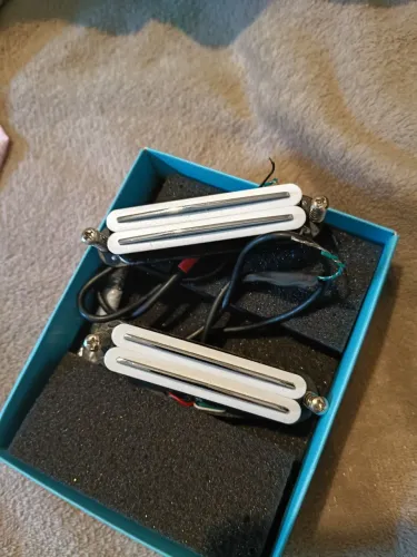 Captador Mini humbucker Fleor Meio e Ponte + Brinde