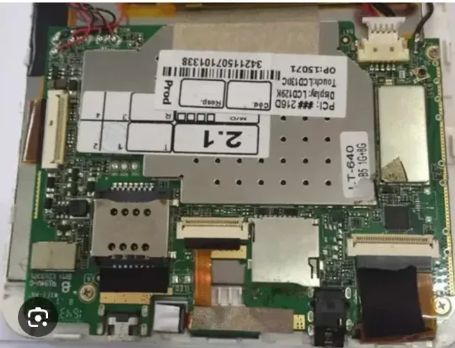 Placa Principal Tablet DL Modelo 3421 - 2.1 - Touch LCD130C - Testada