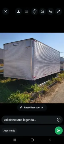Baú 5,50 para caminhão 3/4