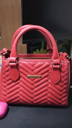 Bolsa Constance média couro