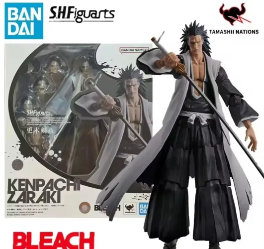 Kenpachi Zaraki - Bleach - S.H.Figuarts Bandai - NOVO<br>