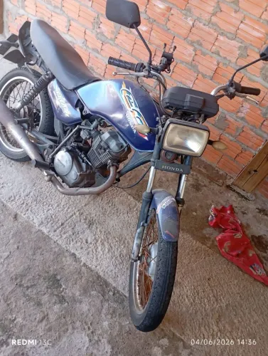 CG 125 1999 C/ MOTOR FAN GORDA REGULARIZADO - DOC EM DIA - TROCO POR CARRO ?