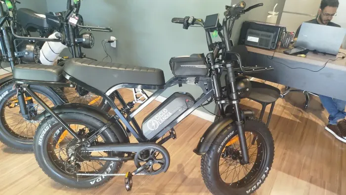 Bicicleta elétrica X80 Pro