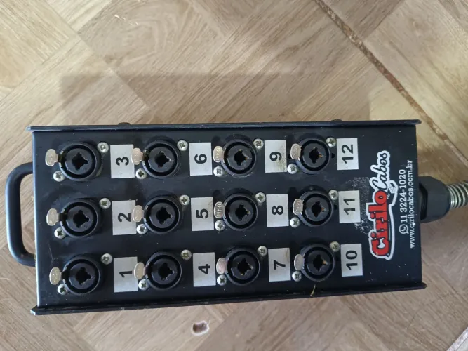 Medusa/multicabo 12 vias 15mt