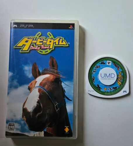 Derby Time, PSP Japonês Original (Mídia Física) - Usado