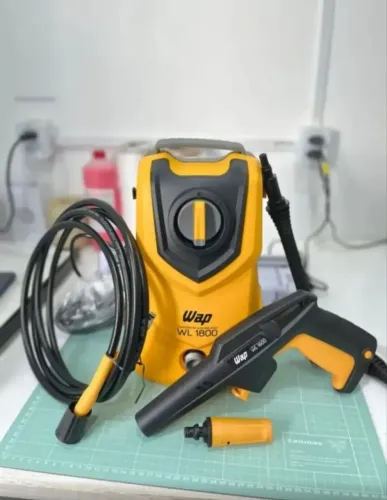 Maquina De Lavar Carro Calçada Wap Alta Pressão Bocal Turbo 1400w (Nova) ?