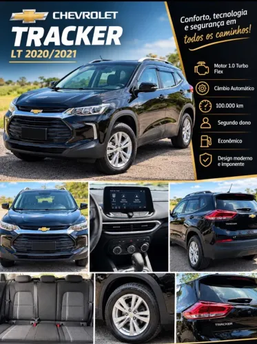Chevrolet Tracker LT 1.0 Turbo 12V Flex AUT 2021