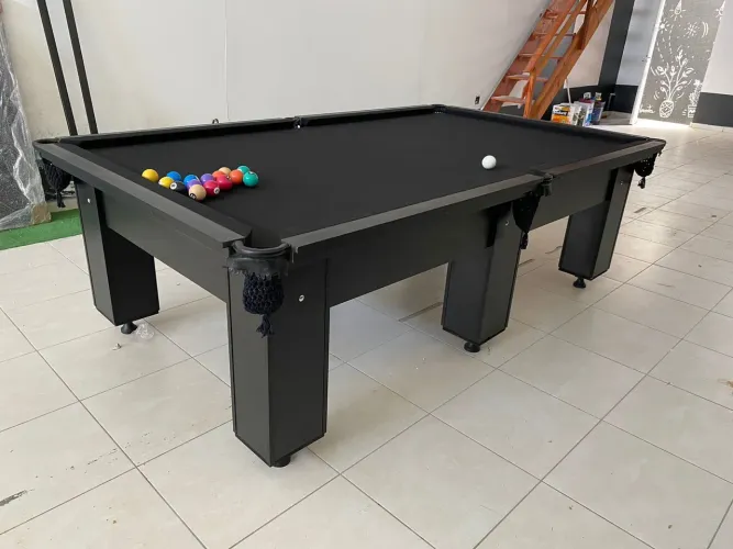 Mesa de Bilhar 2,45 x 145 em Pedra de Ardósia 