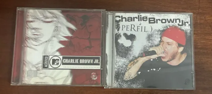 2 Cds - Charlie Brown Jr - Perfil + Acústico Mtv