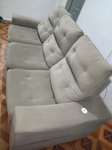 SOFA GRANDE 3 LUGARES (sp - zona norte) COR CINZA