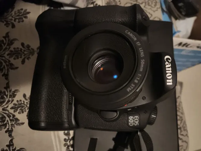Canon 60d + Lente 50mm 1.8 STM