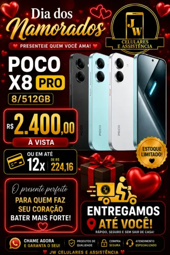 POCO X8 Pro 512GB 5G | Novo | Garantia | Entrega RJ