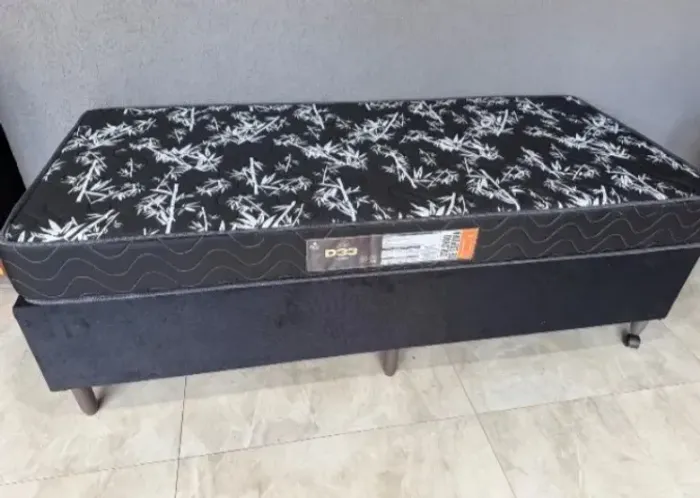 CONJUNTO BOX E COLCHÃO D33