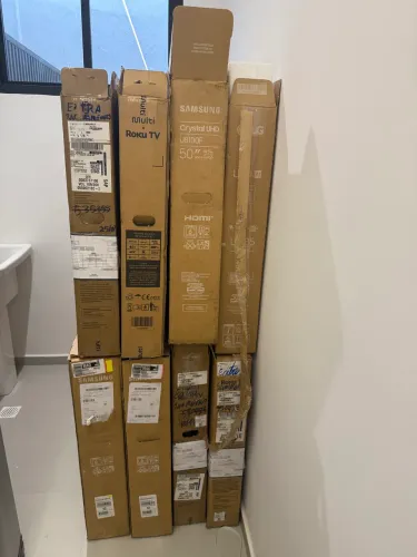 Caixa de tv 50 polegadas 