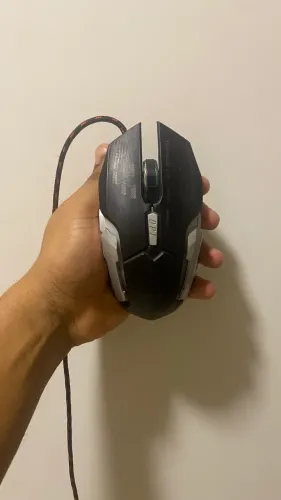 Kit gamer: teclado, mouse e fone