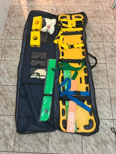 kit de prancha rígida para resgate e imobilização Mult Stock