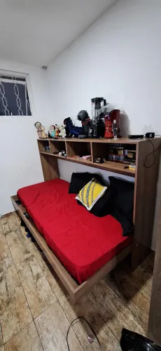 Cama Articulada Retrátil Solteiro Tecnomobili Amêndoa