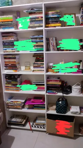 Estante de livros 