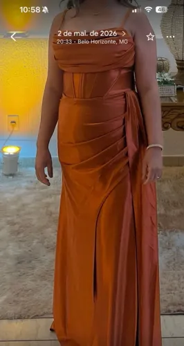 Vestido Terracota