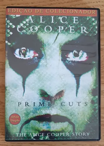 DVD The Alice Cooper history - Edição de colecionador - Novíssimo e Impecável 
