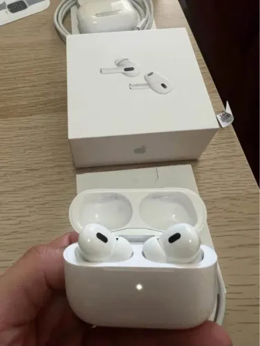 Apple Airpods Pro 2a Geração c/ estojo recarga MagSafe. Novo, nunca usado e nota fiscal