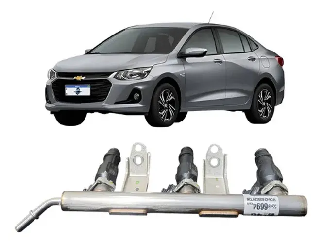 Flauta Com Bicos Injetores Onix Sedan Turbo Automatico 2025