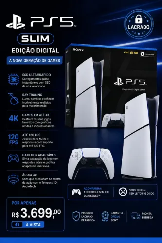 Playstation 5 lacrado
