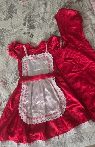 FANTASIA CHAPEUZINHO VERMELHO