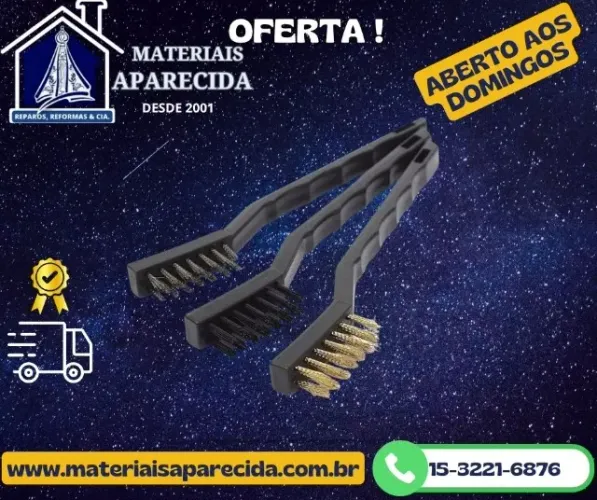 Jogo Escova Aco 3pcs ATF 1190