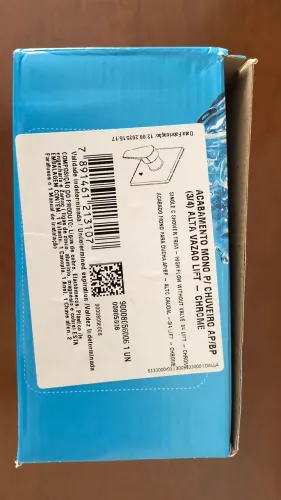Docol Acabamento Monocomando para Chuveiro Ducha Lift AP/BP Lift Código *06