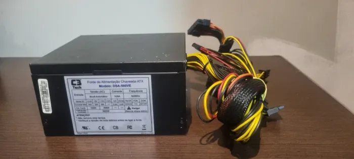 Fonte ATX 500W DSA-500 Vídeo Edition C3 Tech