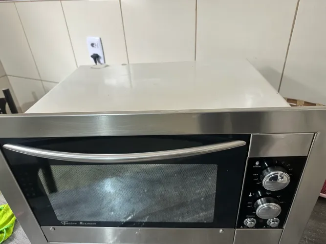 Forno de embutir Fischer 44L inox 
