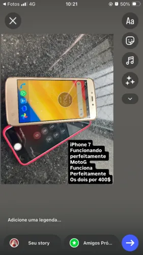 DOIS CELULARES,1IPHONE E 1MOTOROLA.os dois há 400$