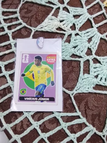 Figurinha extra Vini Jr.
