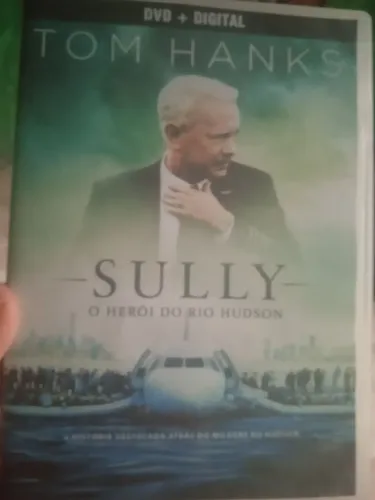 DVD original Sully o Herói do Rio Husson com Tom Hanks