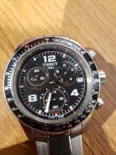 Relógio Tissot V8 Chronograph em aço inoxidável