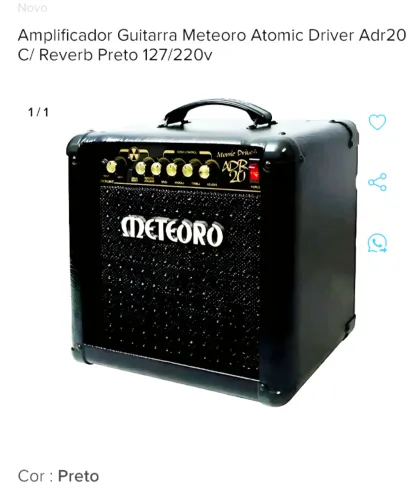 Amplificador Meteoro Atomic drive 20w