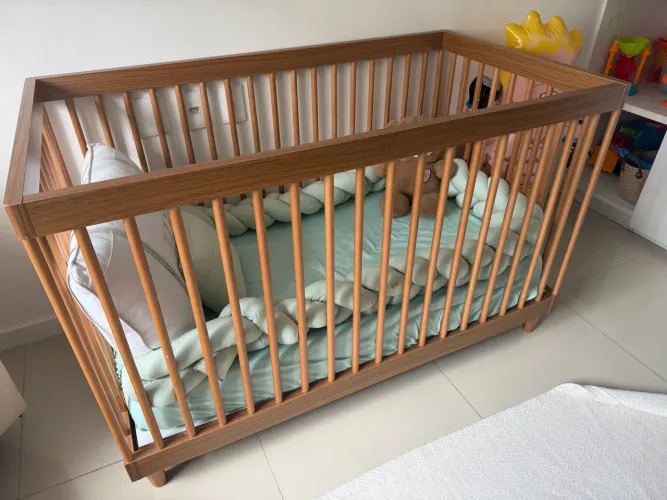 Berço Palitado com colchão