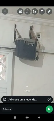 Motor para portão de alumínio 