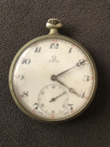 Antigo Relógio de Bolso Omega