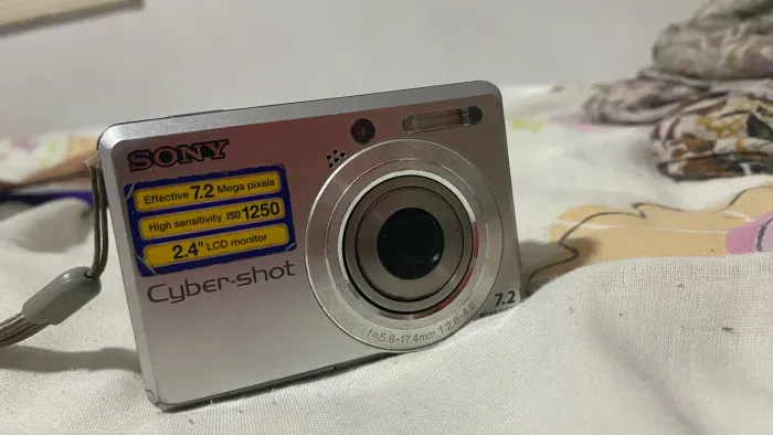 Câmera cybershot 