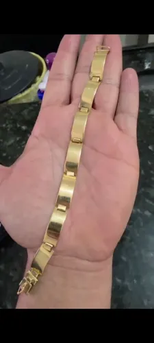 Vendo bracelete ouro 18k