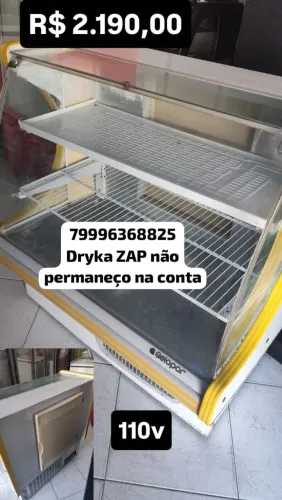 Balcão expositor refrigerado