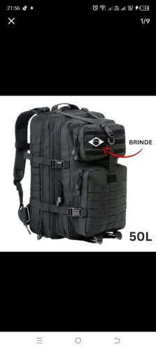 Mochila de aventura de 50 LTS resistente a água