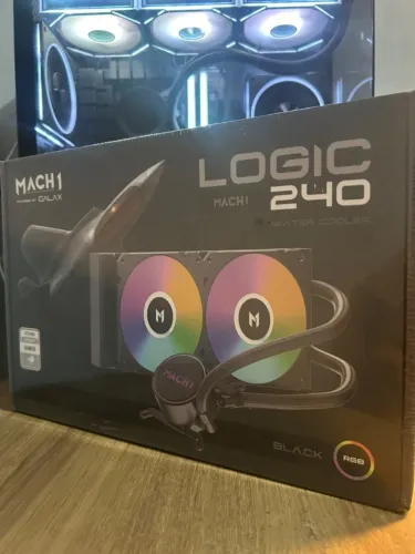 Water Cooler Galax MACH1 Logic 240MM Black - Parcelo
