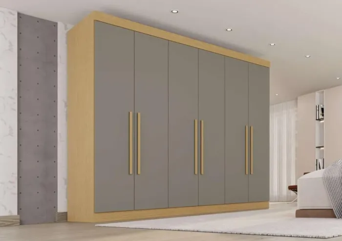 Roupeiro Orion 100% MDF 2.74 - Montagem Grátis