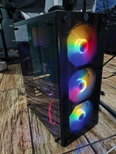 Pc gamer Ryzen e placa de vídeo