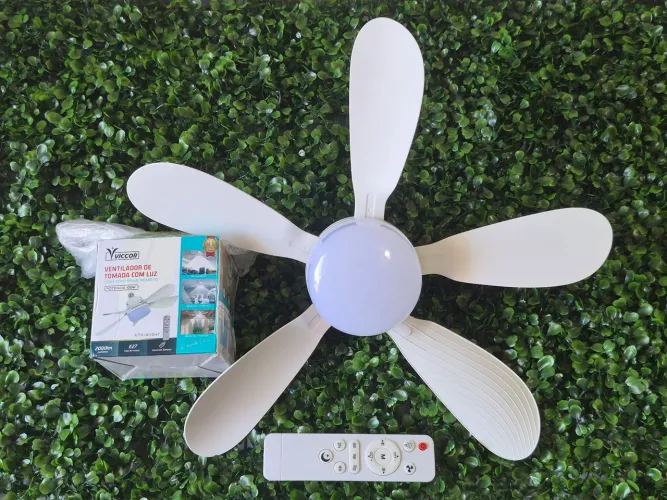Ventilador Lâmpada de Teto