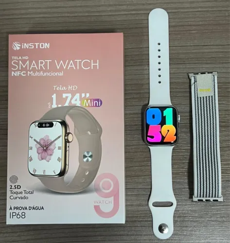 Smartwatch mini a prova d?água 